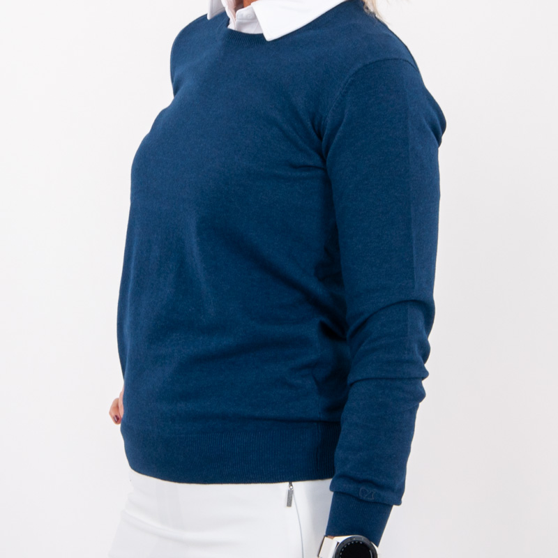 Oakville Crewneck Blau Cutter & Buck Oakville Crewneck Blau Cutter & Buck