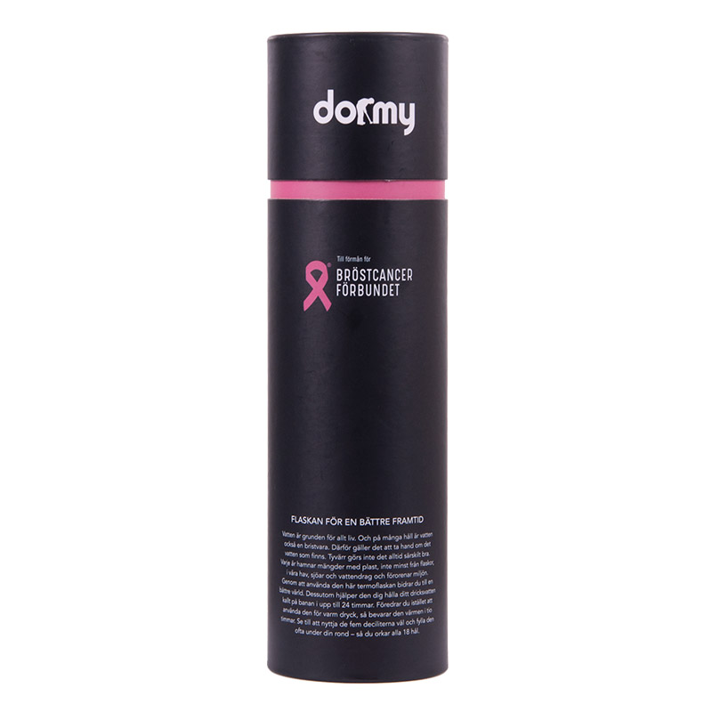 Water bottle Pink Ribbon Dormy