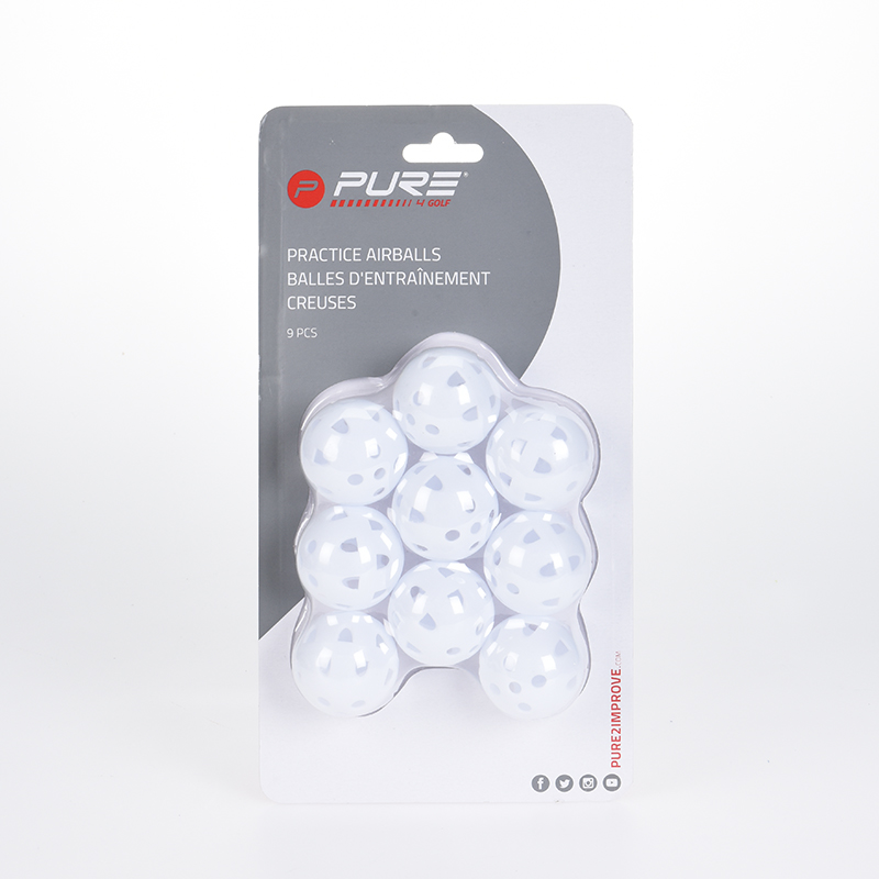 Practice Ball Airflo White 9 Pack Pure Practice Ball Airflo White 9 Pack Pure
