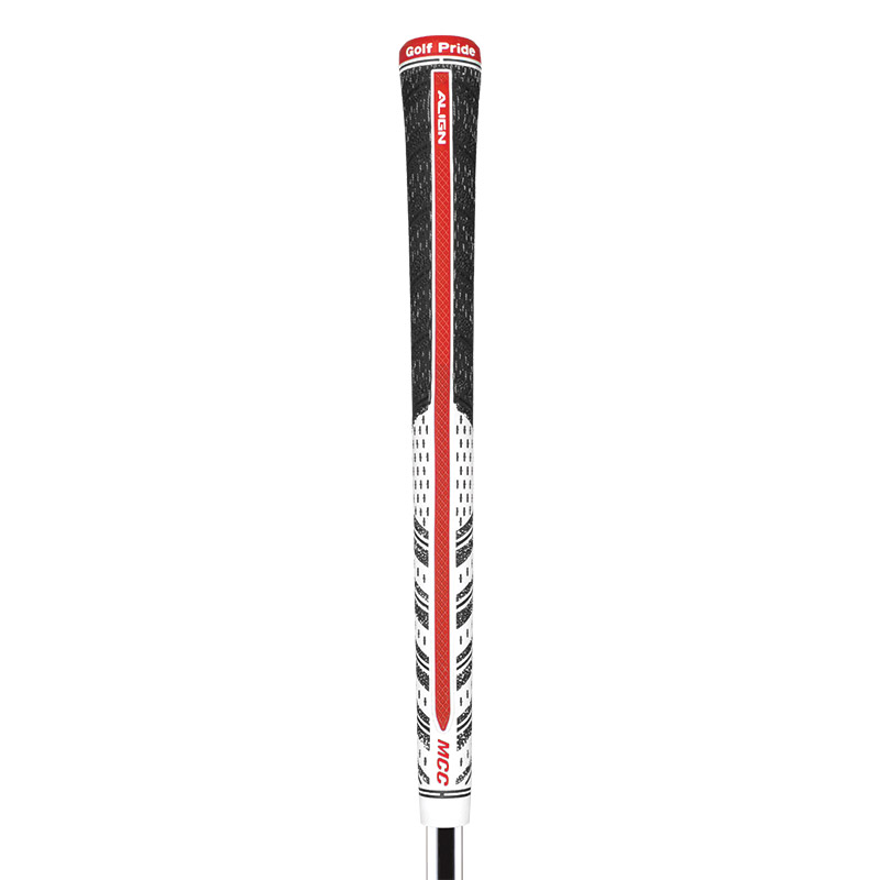 New Decade MCC Align Standard White Ribbed Golf Pride New Decade MCC Align Standard White Ribbed Golf Pride