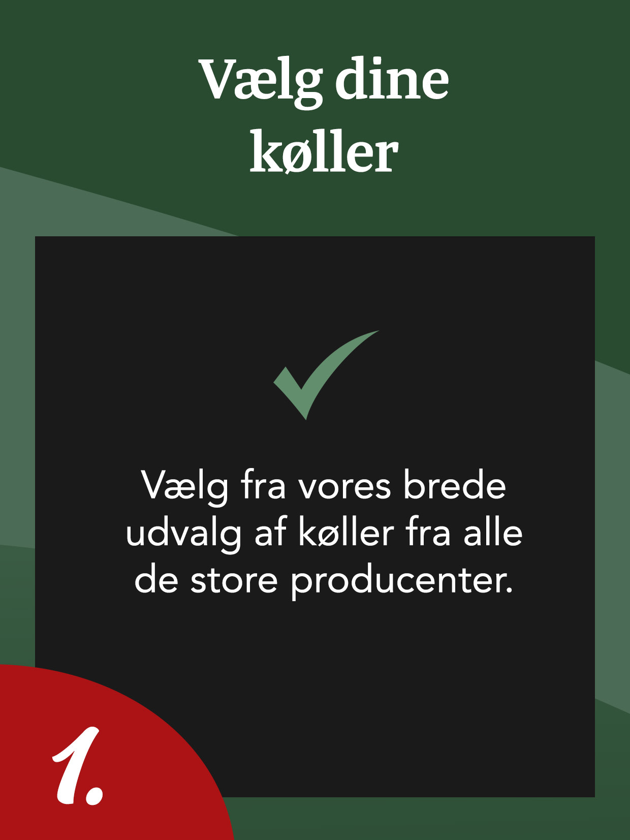 Vælg de ketchere, du ønsker, fra vores brede udvalg af ketchere fra alle de store producenter, trin 1.